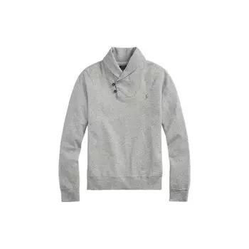 Polo Ralph Lauren SS22 Plain Knit Pullover Sweatshirt Men Sweatshirt Grey MNPOKNI16821981-020 S