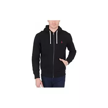 Polo Ralph Lauren SS23 Classic Fleece Hoodie Мужские толстовки с капюшоном Черный 710548546-003 S