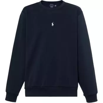 Polo Ralph Lauren Ss23 Логотип Вышитый Круглый вырез Длинный рукав Толстовка Мужская толстовка Темно-синий 710839048-003 XL