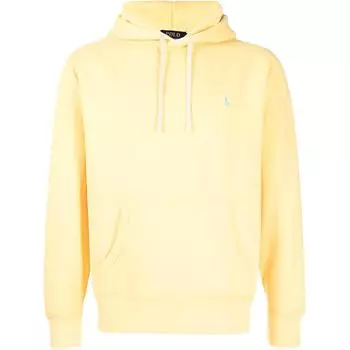 Polo Ralph Lauren Ss23 Логотип Вышитый Завязка Толстовка Мужские толстовки Желтый 710766778-049 S