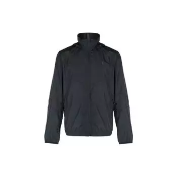 Polo Ralph Lauren Ss23 однотонная куртка с вышитым логотипом и капюшоном на молнии, мужские куртки, черная 710914503-001 L
