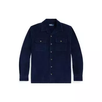 Polo Ralph Lauren SS23 Однотонная рубашка с длинным рукавом Мужские рубашки Синий MNPOWOV16822710-410 S