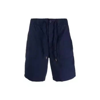 Polo Ralph Lauren SS23 однотонные эластичные прямые повседневные шорты на талии мужские шорты синего цвета 710834706-001 S