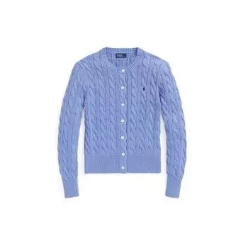 Polo Ralph Lauren SS23 однотонный длинный рукав вязаный свитер женский свитер синий WMPOSWENDW20130-400 XS