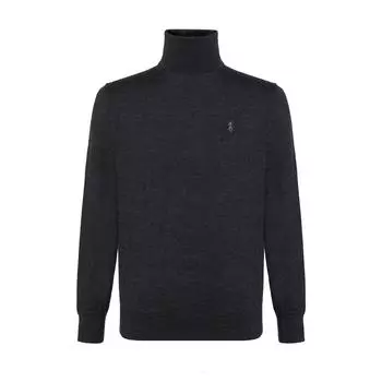 Polo Ralph Lauren SS23 однотонный повседневный свитер с высоким воротом мужской свитер серый 710637587007 S