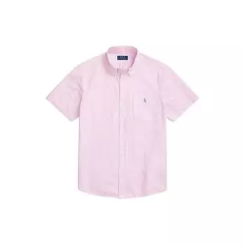 Polo Ralph Lauren Ss23 Pony вышитая однобортная рубашка мужские рубашки розовые MNPOWOV1N820598-650 M