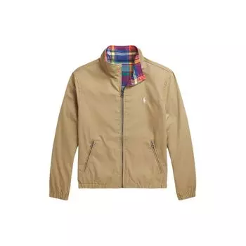 Polo Ralph Lauren SS24 Двусторонняя клетчатая молния Повседневная куртка Детские куртки Хаки Многоцветный CWPOOTWY6020299-250 S