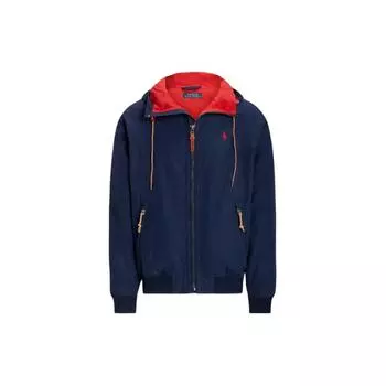 Polo Ralph Lauren SS24 куртка с капюшоном однотонная куртка на молнии мужская куртка темно-синего цвета MNPOOTW16021-301 XXL