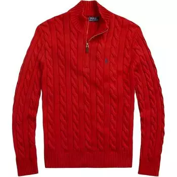 Polo Ralph Lauren SS24 однотонный вязаный свитер с вышитым логотипом с длинным рукавом мужской свитер 710919213-012 XXL