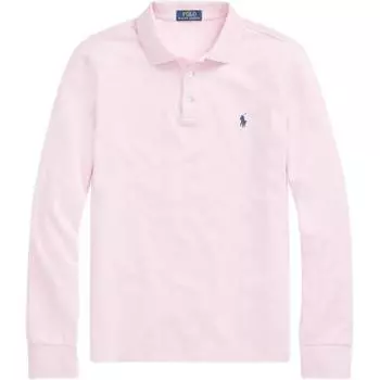 Polo Ralph Lauren SS24 Вышитая рубашка поло с логотипом пони для мужчин Рубашки поло Розовый MNPOKNI16821458-680 S