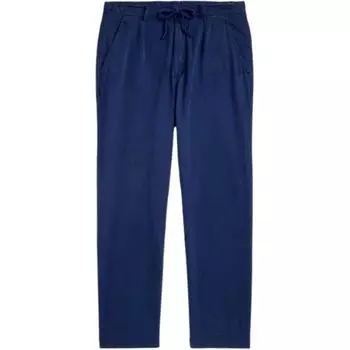 Polo Ralph Lauren SS25 Брюки кэжуал из хлопкового твила свободного кроя Мужские брюки Темно-синий MNPOPNT14H20085-400 S