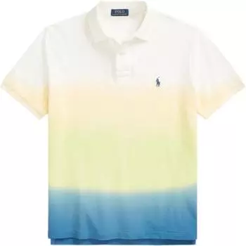 Polo Ralph Lauren SS25 Поло градиентное с вышивкой пони Мужские рубашки поло MNPOKNI1N821871-410 S