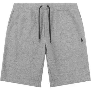 Polo Ralph Lauren Ss25 Шорты мужские повседневные прямого кроя на кулиске с вышивкой в виде узора «Пони» светло-серые 710741703-002 S