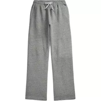 Polo Ralph Lauren SS25 Велюровые широкие трикотажные брюки из хлопковой смеси на кулиске Женские брюки Низ Серый WMPOPNTNBQ20282-020 XS