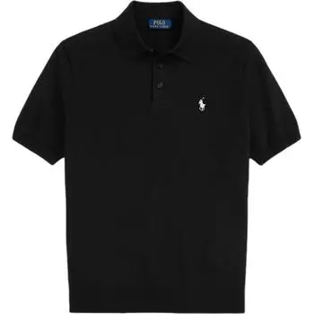 Polo Ralph Lauren стандартный крой логотип поло рубашка мужская топы черный MNPOSWE1N820035 L