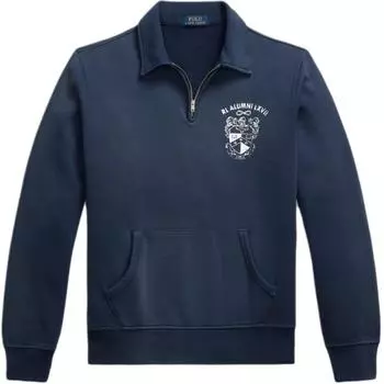 Polo Ralph Lauren Свитшот с высоким воротником на молнии с принтом и длинными рукавами мужской свитшот MNPOKNI16824457-410 XS