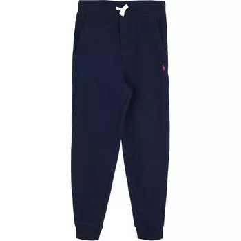 Polo Ralph Lauren трикотажные спортивные брюки с вышитым логотипом детские брюки синего цвета 323720897-003 L