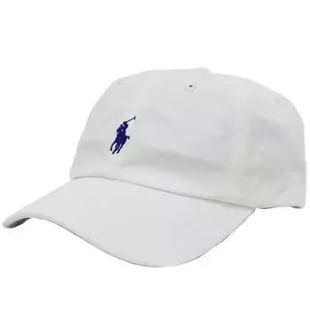 POLO RALPH Ralph Lauren SMALL PONY Pony Hat Dad WHITE LAUREN/Polo HAT/Small Hats/Cap/Hat Men s/Women s [Товар] белый