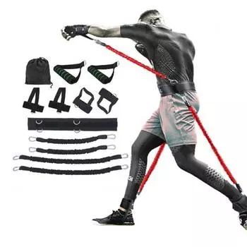 Полоса функционального сопротивления, высокая эластичность, мягкий контроль увеличения чёрный