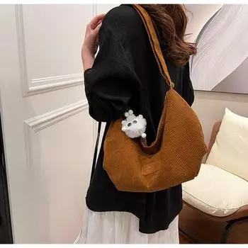 Полосатая женская сумка через плечо, простая сумка через плечо, студенческая универсальная сумка-мессенджер для поездок на работу, повседневная сумка