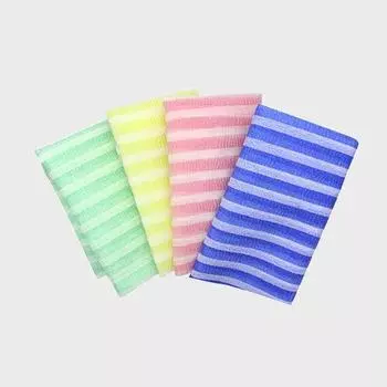 Полосатое полотенце для душа (1 пакет)