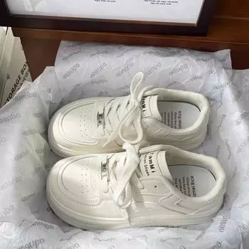 Полосатые белые туфли, детские осенние новинки, модные, на толстой подошве, универсальные, повседневные туфли для сёрфинга 35 белый