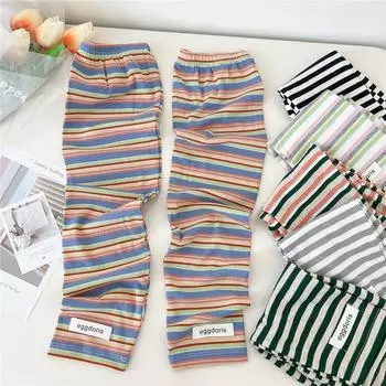 Полосатые цветные перчатки для женщин летом ледяной шелк рукава для вождения, рукава для защиты рук рукава для украшения солнца one size