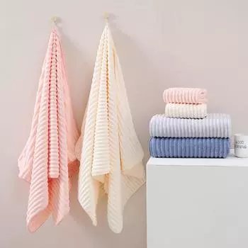 Полосатые фланелевые одеяла для кроватей, однотонные, розовые, голубые, мягкие, теплые, из норки, покрывало для дивана, покрывало для пляжа, самолета, дорожные одеяла 70x140cm bath towel