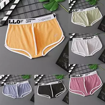 Полосатые хлопковые боксеры для мужчин, нижнее белье, мужские боксеры для мужчин, Cuecas Masculinas, мужские Calzoncillos M-3XL M чёрный