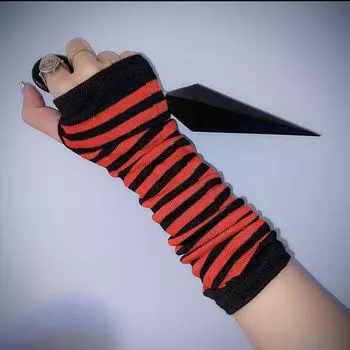 Полосатые противообрастающие ножны Ninja Cosplay для девочек One Size