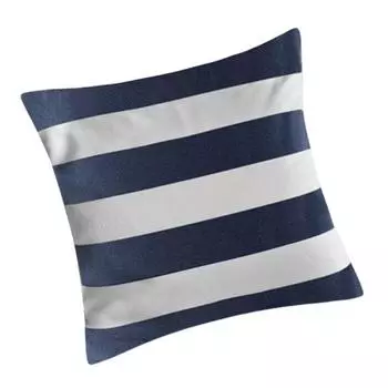 Полосатый квадратный наволочка, чехол для подушки, домашний диван-кровать, автомобиль, офисный декор