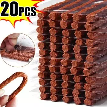 Полоски для ремонта бескамерных шин, инструменты для ремонта проколов шин для автомобилей, мотоциклов, велосипедов, резиновые полоски, инструмент для ремонта шин 5PCS