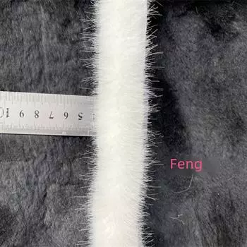 Полоски для шапок из искусственного меха, костюмы Тан, ханьфу, детская новогодняя одежда, планка для накидки из меха норки, искусственный мех, плюшевая отделка из искусственного меха норки 6cm wool ball