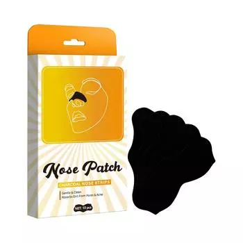 Полоски от черных точек и носа, 10 штук, очищают поры от прыщей для мужчин и женщин и подходят для всех типов кожи One Size белый