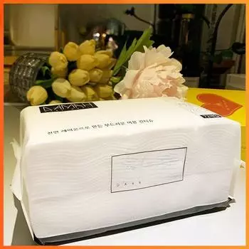 Полотенца для лица DAMAH Black Magic Cotton - 72 одноразовых мягких очищающих полотенца для салонов красоты Regular