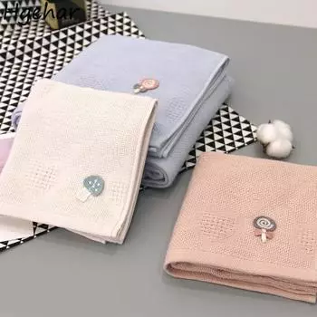 Полотенца Нежные Удобные Благоприятные для кожи Взрослые Детские Бытовые Простые Практичные Прочные Сильные Водопоглощающие Воздухопроницаемые 50cm-25cm синий