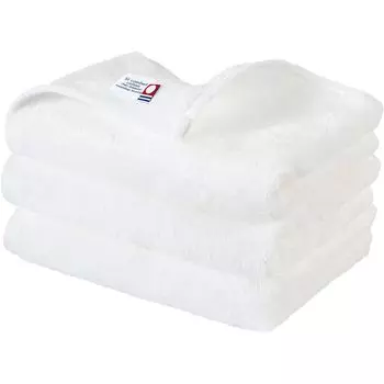 Полотенце Bloom Imabari Leon, набор из 3 полотенец для лица Sun Jokin Cotton (белый)