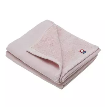 Полотенце Broccoli House Imabari, ворсовое марлевое полотенце для лица размером 34 x 80 см, тонкое, для сушки в помещении, быстросохнущее, впитывающее воду, сделано в Японии, хлопок и (Набор 2) розовый