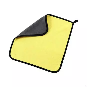 Полотенце для чистки автомобиля для впитывания 250x250x8mm_Gray Blue