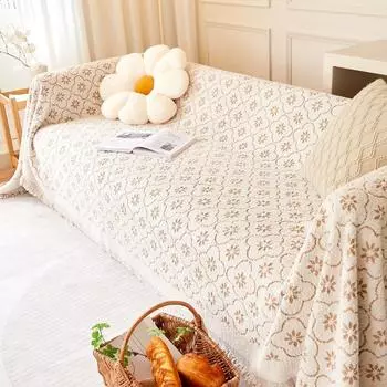 Полотенце для дивана, бытовая ткань с полным покрытием, универсальный универсальный комплект чехлов для дивана «все включено», наборы подушек для дивана 180*130cm