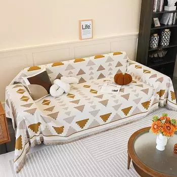 Полотенце для дивана Four Seasons Universal Non-Slip Подушки для сидений Чехол для дивана из шенилла Ткань для дивана High Sense Чехол для спинки Полотенце 180*130cm