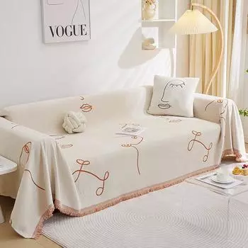 Полотенце для дивана Four Seasons, универсальные нескользящие подушки для сидений, чехол для дивана из синели, тканевый чехол, полное полотенце 180*130cm