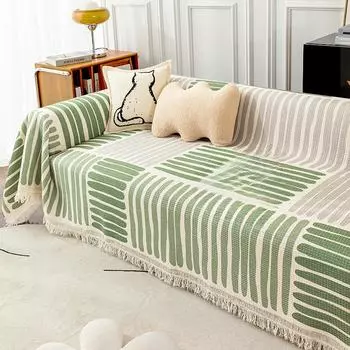 Полотенце для дивана Ins Style Чехол для дивана Чехол для дивана Полотенце Универсальный универсальный чехол для дивана Четыре сезона Универсальный чехол для кемпинга Одеяло 180*130cm