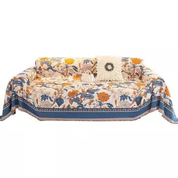 Полотенце для дивана из французской синели, универсальное для всех сезонов, покрывало для дивана, высококачественная ткань для чехла дивана с принтом 180*130cm