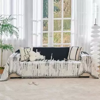 Полотенце для дивана из шенилла Four Seasons Universal Anti-Scratching Universal Sofa Cover All-Inclusive Universal Autumn and Winter Sofa Cover Fabric 90*180cm