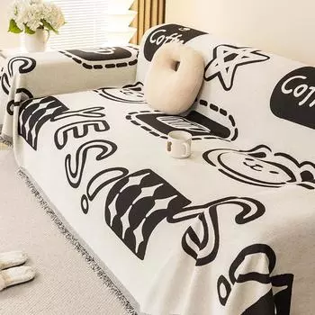 Полотенце для дивана из шенилла Four Seasons All-Inclusive Чехол для дивана Пылезащитный чехол для дивана из цельной ткани с защитой от царапин 180*130cm