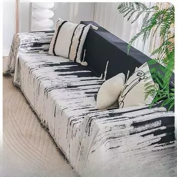 Полотенце для дивана из шенилла Four Seasons Universal Anti-Scratching Universal Sofa Cover All-Inclusive Universal Autumn and Winter Sofa Cover Fabric 90*180cm