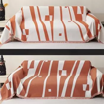 Полотенце для дивана из шенилла Four Seasons Universal, высококачественная подушка для дивана, нескользящий, устойчивый к пятнам чехол для дивана, всеобъемлющая ткань для чехла 90*180cm