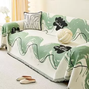 Полотенце для дивана из шенилла Four Seasons Universal Sofa Cover Fabric All-Inclusive Sofa Cover Dust Cover One-Piece Sofa Cushion 180*130cm