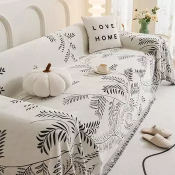 Полотенце для дивана из шенилла, легкое, роскошное и высококачественное, универсальное одеяло для дивана на все времена года, можно расстилать и накрывать, ткань для дивана с защитой от когтей кошек 180*130cm